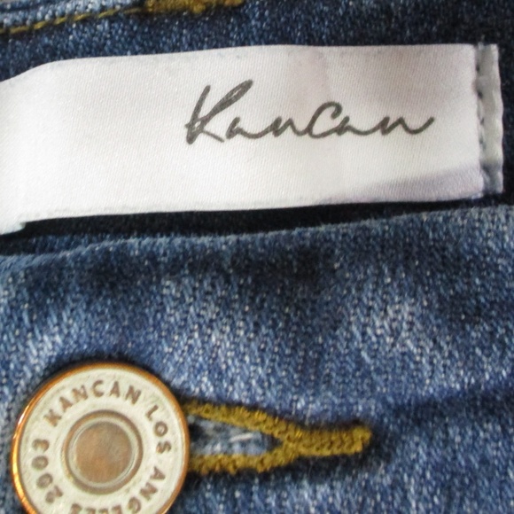 Kancan Jeans Women's 30 Dark Wash‎ Eliza High Rise Ankle Skinny Stretch Denim - Picture 5 of 7